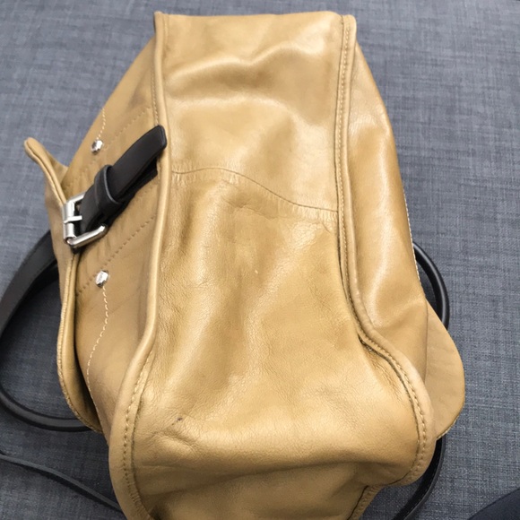 Longchamp Balzane Roots Embossed Leather Satchel - Picture 7 of 8